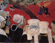 Paul Gauguin the vision afer the Sweden oil painting artist
